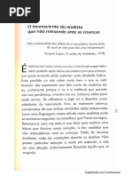 02-O Inconsciente Do Analista Que Nao Retrocede Ante As Criancas