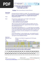 Warning: Chapter Test: Mathematical Reasoning Mathematics Course A Fall 2008: Maanvc08