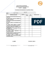 Evaluación Docente - Estudiante