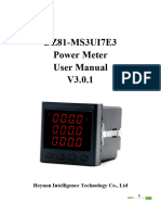 Medidor Tri - MS3UI7E3-User Manual V3.0