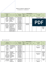 Planificare Săptămâna Verde - Ciclul Preșcolar