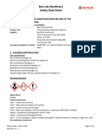 MSDS - Bee - Lok - Hardner