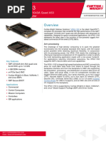 VPX3 1703 NXP Layerscape Quad Single Board Computer Product Sheet - 1