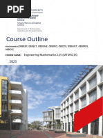 MTM521S Course Outline 2023 - Final