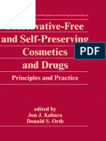 Preservative-Free and Self-Preserving Cosmetics