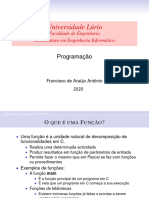 Pro Funcoes Procedimentos