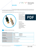 Sensata-20ps Series-Pressure Switches-Datasheet