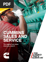 Cummins Sales and Service: The Support You Need, When You Need It