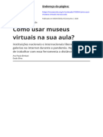 Como Usar Museus Virtuais Na Sua Aula