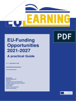 EU Learning Handbook EU Funding Opportunities 2021 2027 V5 2021