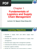 Chapter 1 - Foundamental of Logistics & Supply Chain Management