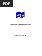 AUDIT MANUAL - Hassen