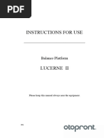 User Manual LUCERNE II