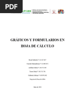 Gráficos y Formularios en Hoja de Cálculo