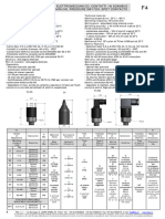 Electromechanical Pressure Switch, SPDT Contacts: Pressostato Elettromeccanico, Contatti in Scambio