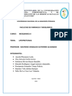 Lipoproteinas SEMINARIO