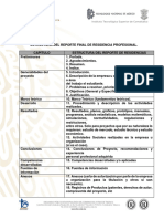 Estructura Proyecto Residencias