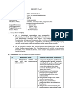 Lesson Plan Makromolekul