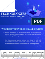 Wireless Technologies