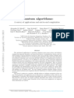 Quantumalgorithms A Survey of Applications and End To End Complexities