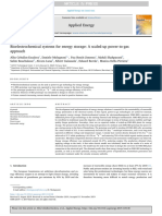 Ceballos Escalera Et Al 2019 Bioelectrochemical Systems For Energy Storage A Scaled Up Power To Gas Approach