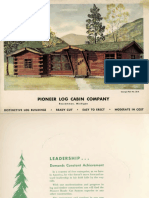 Pioneer Log Cabin Co Bookof Plans 0001