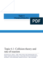 Topic 6 - Chemical Kinetics