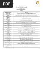 Grade 9 - Scope and Sequence For Term 1