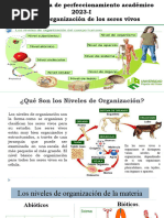 Clase 3 Niveles de Organización de Los Seres Vivos