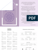 Agenda Astral 2024 - Economica 2 Hojas