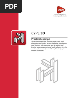 CYPE 3D-Practical Example