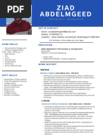 Product Resume-Ziad Abdelmgeed