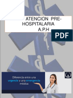 Atencion Pre-Hospitalaria A.P.H