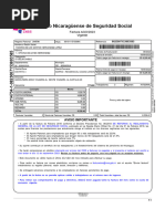 Factura INSS Agosto 2023