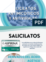 Salicilatos, Antimicoticos y Antivirales