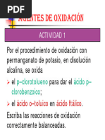 Practica Oxidacion