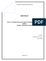 Referat Transparenta Procesului Decizional