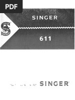 Singer 611 User Manual