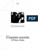 Luis Fernández Gallardo - El Humanismo Renacentista - de Petrarca A Erasmo-Arco Libros (2000)