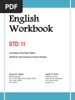 STD 11 Eng Workbook