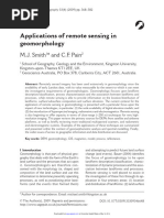 Applications of Remote Sensing in Geomorphology