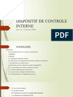 Controle Interne