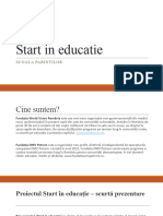 Prezentare PPT Start in Educatie