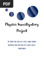 Physics Investigatory Project