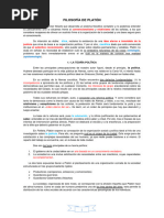 La Filosofía de Platón Resumen para El Examen