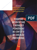 Pesquisas Interventivas e Inovações Pedagógicas No Contexto Da Educação Profissional