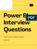 Power BI Interview Questions