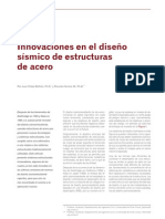 Innovaciones en El Diseño Sísmico de Estructuras de Acero