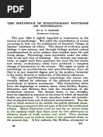 Infleuncia de La Doctrina Evolutiva en Psico