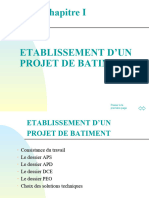 OK - Ch1 Etablissement D'un Projet de Batiment